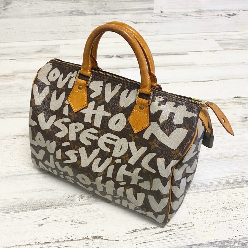 Louis Vuitton Limited Edition Graffiti Speedy 30